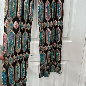 Beautiful sequence, Patterned Women's pants